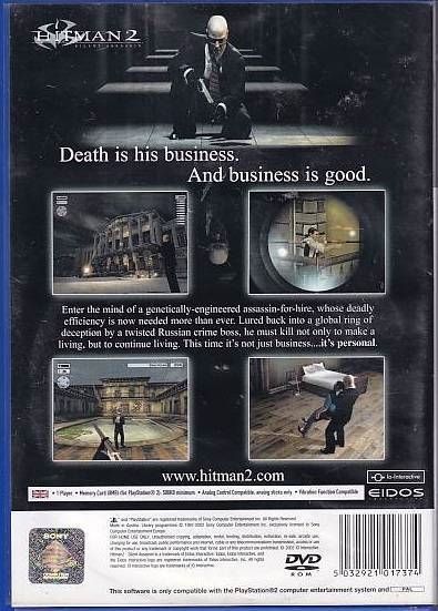 Hitman 2: Silent Assassin - PS2 (Genbrug)